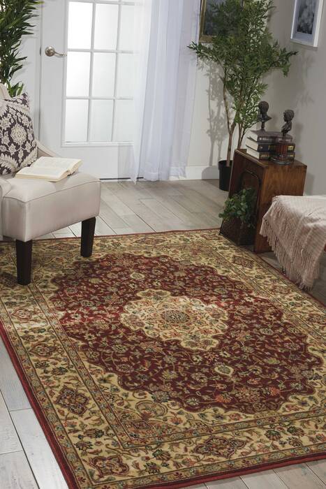 Nourison Persian Arts Red Runner 23 X 80 Area Rug 805-102485 Image 3