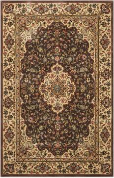 Nourison Persian Arts Brown 2'0" X 3'6" Area Rug  805-102492