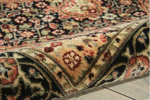 Nourison Persian Arts Black 20 X 36 Area Rug 805-102510 Image 2