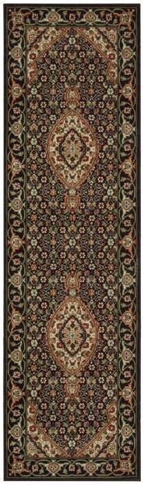 Nourison Persian Arts Black Runner 23 X 80 Area Rug 805-102512 Image 0