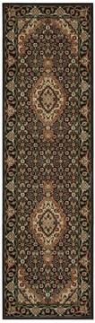 Nourison Persian Arts Black Runner 2'3" X 8'0" Area Rug  805-102512