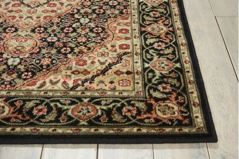 Nourison PERSIAN ARTS Black 36 X 56 Area Rug 99446691064 805-102513 Image 2