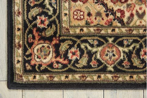 Nourison PERSIAN ARTS Black 36 X 56 Area Rug 99446691064 805-102513 Image 3