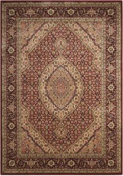 Nourison Persian Arts Red 3'6" X 5'6" Area Rug  805-102522