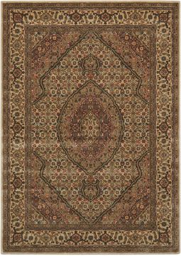 Nourison PERSIAN ARTS Beige 2'0" X 3'6" Area Rug 99446687647 805-102528