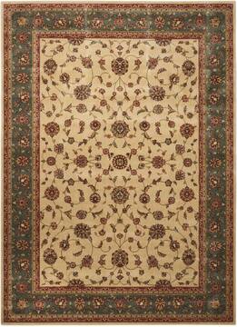 Nourison Persian Arts Beige Rectangle 2x4 ft Polyester Carpet 102564