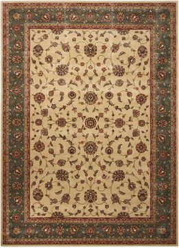 Nourison PERSIAN ARTS Beige Rectangle 4x6 ft polyester Carpet 102567