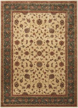 Nourison PERSIAN ARTS Beige Rectangle 5x7 ft polyester Carpet 102569