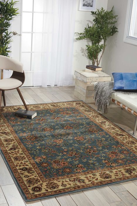 Nourison PERSIAN ARTS Blue 96 X 130 Area Rug 99446339249 805-102581 Image 1