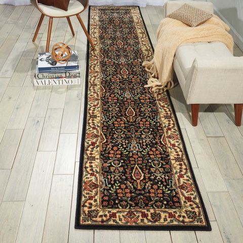 Nourison PERSIAN ARTS Black 36 X 56 Area Rug 99446170866 805-102585 Image 1