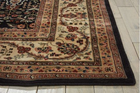 Nourison PERSIAN ARTS Black 36 X 56 Area Rug 99446170866 805-102585 Image 2
