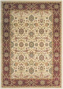 Nourison Persian Crown Beige Rectangle 9x13 ft Polypropylene Carpet 102622