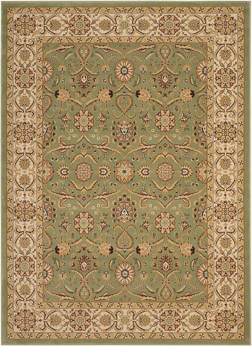 Nourison Persian Crown Green 53 X 74 Area Rug 805-102632 Image 0