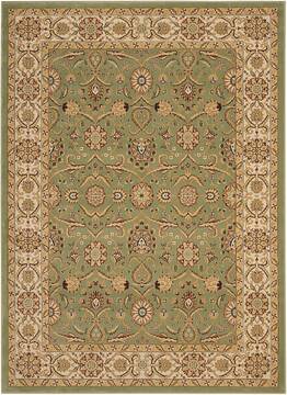 Nourison Persian Crown Green 5'3" X 7'4" Area Rug  805-102632