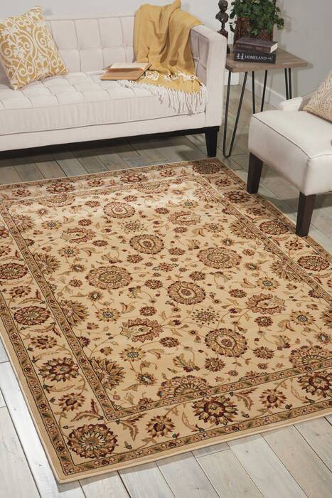 Nourison Persian Crown Beige 53 X 74 Area Rug 805-102672 Image 3