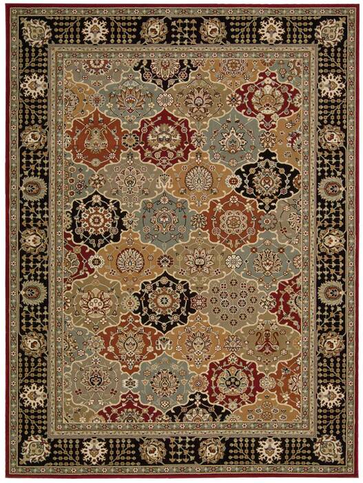 Nourison Persian Crown Black 53 X 74 Area Rug 805-102686 Image 0