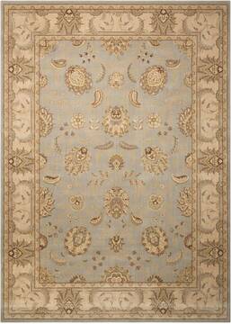 Nourison Persian Empire Blue Runner 6 to 9 ft Wool Carpet 102691