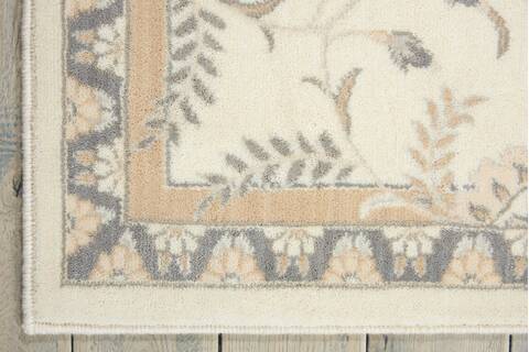 Nourison Persian Empire White 79 X 1010 Area Rug 805-102701 Image 1