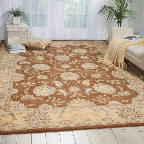 Nourison Persian Empire Brown 53 X 75 Area Rug 805-102707 Image 3