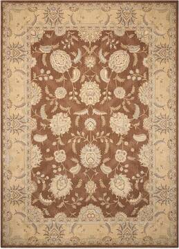 Nourison Persian Empire Brown 5'3" X 7'5" Area Rug  805-102707