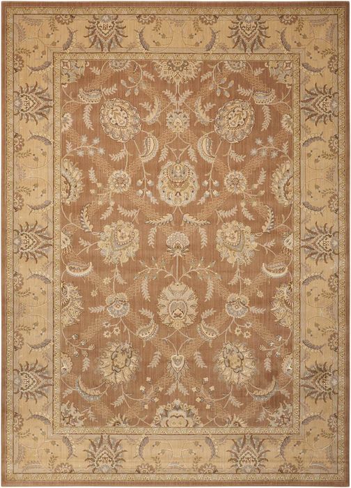 Nourison PERSIAN EMPIRE Brown 120 X 150 Area Rug 99446257796 805-102724 Image 0