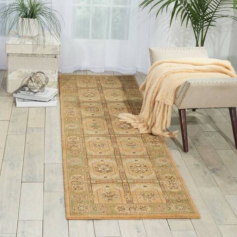 Nourison Persian Empire Beige Runner 23 X 80 Area Rug 805-102733 Image 3