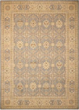 Nourison PERSIAN EMPIRE Grey Rectangle 10x13 ft Wool Carpet 102744