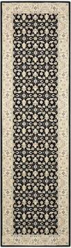 Nourison Persian Empire Black Rectangle 5x7 ft Wool Carpet 102762
