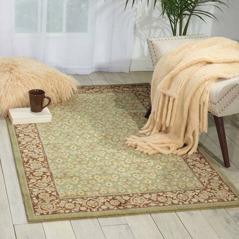 Nourison Persian Empire Green 20 X 29 Area Rug 805-102773 Image 3