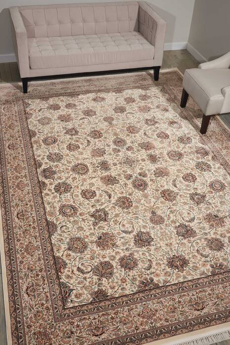 Nourison Persian Palace Beige 710 X 1010 Area Rug 805-102795 Image 3