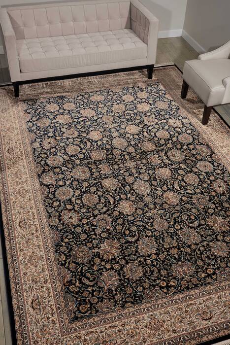 Nourison Persian Palace Blue 710 X 1010 Area Rug 805-102799 Image 3