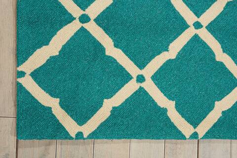 Nourison Portico Blue 80 X 106 Area Rug 805-102806 Image 1