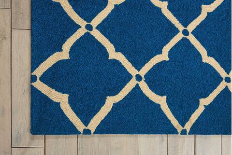 Nourison Portico Blue 80 X 106 Area Rug 805-102812 Image 1
