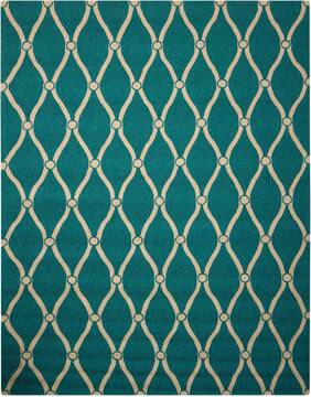 Nourison Portico Blue 10'0" X 13'0" Area Rug  805-102825