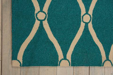 Nourison Portico Blue 80 X 106 Area Rug 805-102830 Image 1