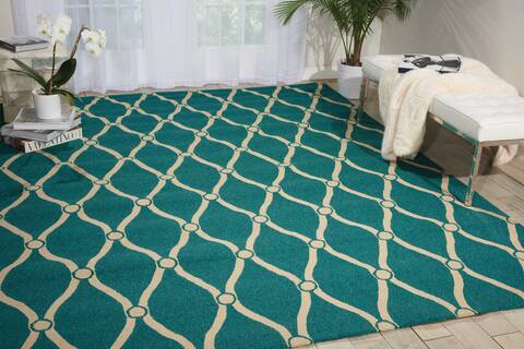Nourison Portico Blue 80 X 106 Area Rug 805-102830 Image 3