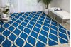 Nourison PORTICO Blue 100 X 130 Area Rug 99446217356 805-102831 Thumb 1