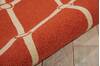 Nourison Portico Orange 50 X 76 Area Rug  805-102841 Thumb 2