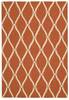 Nourison Portico Orange 50 X 76 Area Rug  805-102841 Thumb 0