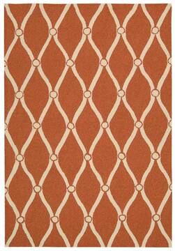 Nourison Portico Orange 5'0" X 7'6" Area Rug  805-102841