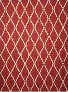 Nourison Portico Red 8'0" X 10'6" Area Rug  805-102848