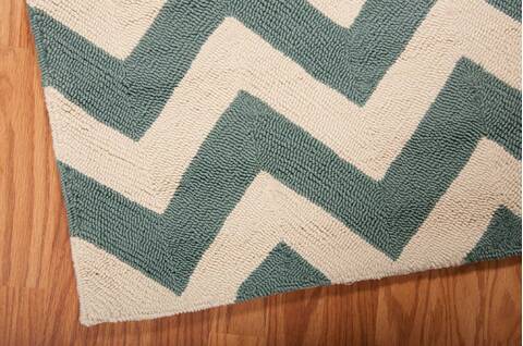 Nourison Portico Green 80 X 106 Area Rug 805-102852 Image 1