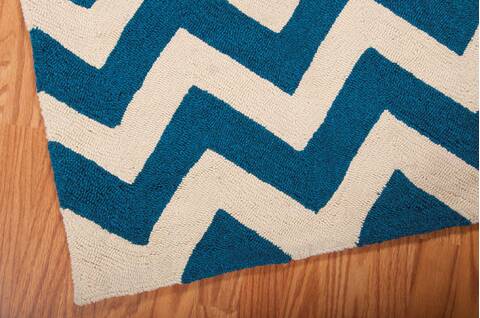 Nourison Portico Blue 80 X 106 Area Rug 805-102854 Image 1
