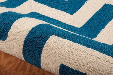 Nourison Portico Blue 80 X 106 Area Rug 805-102854 Image 2