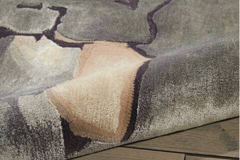 Nourison Prismatic Beige 79 X 99 Area Rug 805-102869 Image 2
