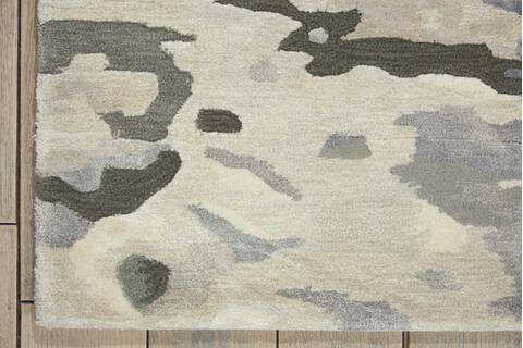 Nourison Prismatic Grey 79 X 99 Area Rug 805-102884 Image 1