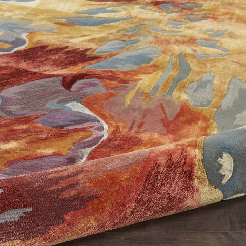 Nourison Prismatic Multicolor 86 X 116 Area Rug 805-102895 Image 2