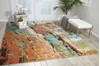 Nourison Prismatic Multicolor 79 X 99 Area Rug 805-102899 Thumb 3