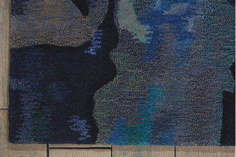 Nourison Prismatic Grey 86 X 116 Area Rug 805-102905 Image 1