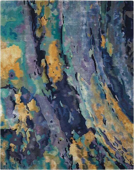 Nourison Prismatic Grey 86 X 116 Area Rug 805-102905 Image 0